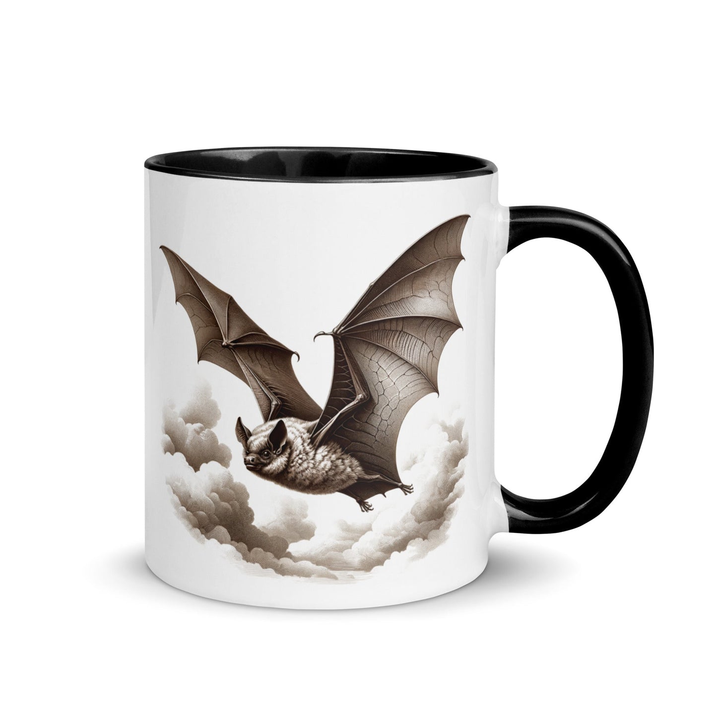 “A Little Batty” 11 Ounce Two Tone Ceramic Mug