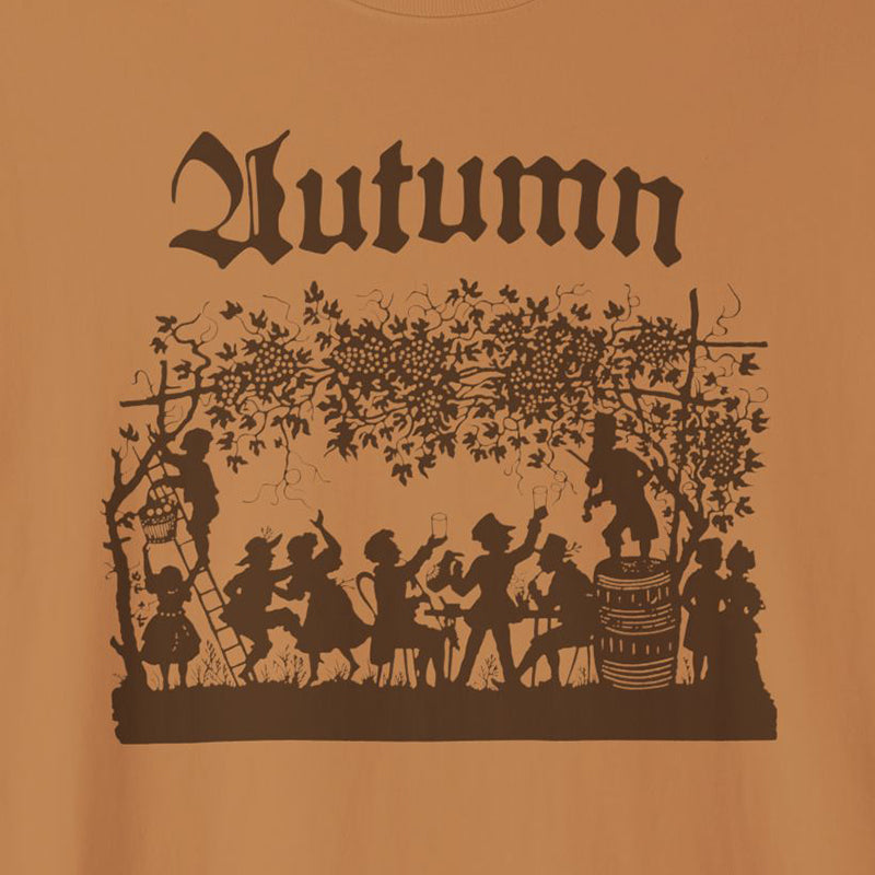 "Autumn" Loose Fit Boxy Tee