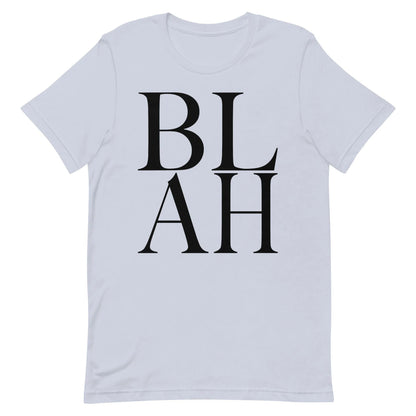 "BLAH" Classic Fit Graphic Tee