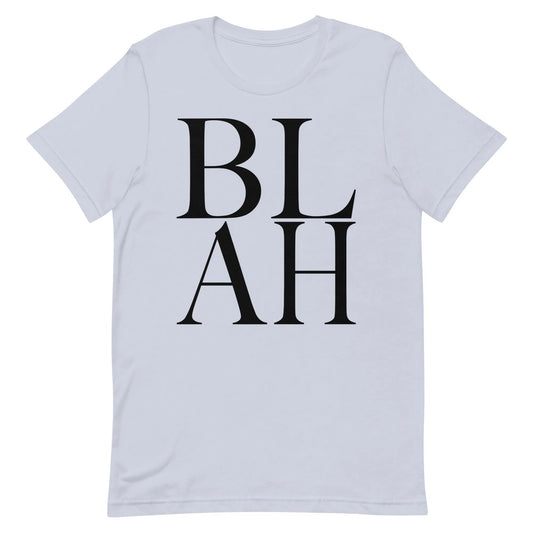 "BLAH" Classic Fit Graphic Tee