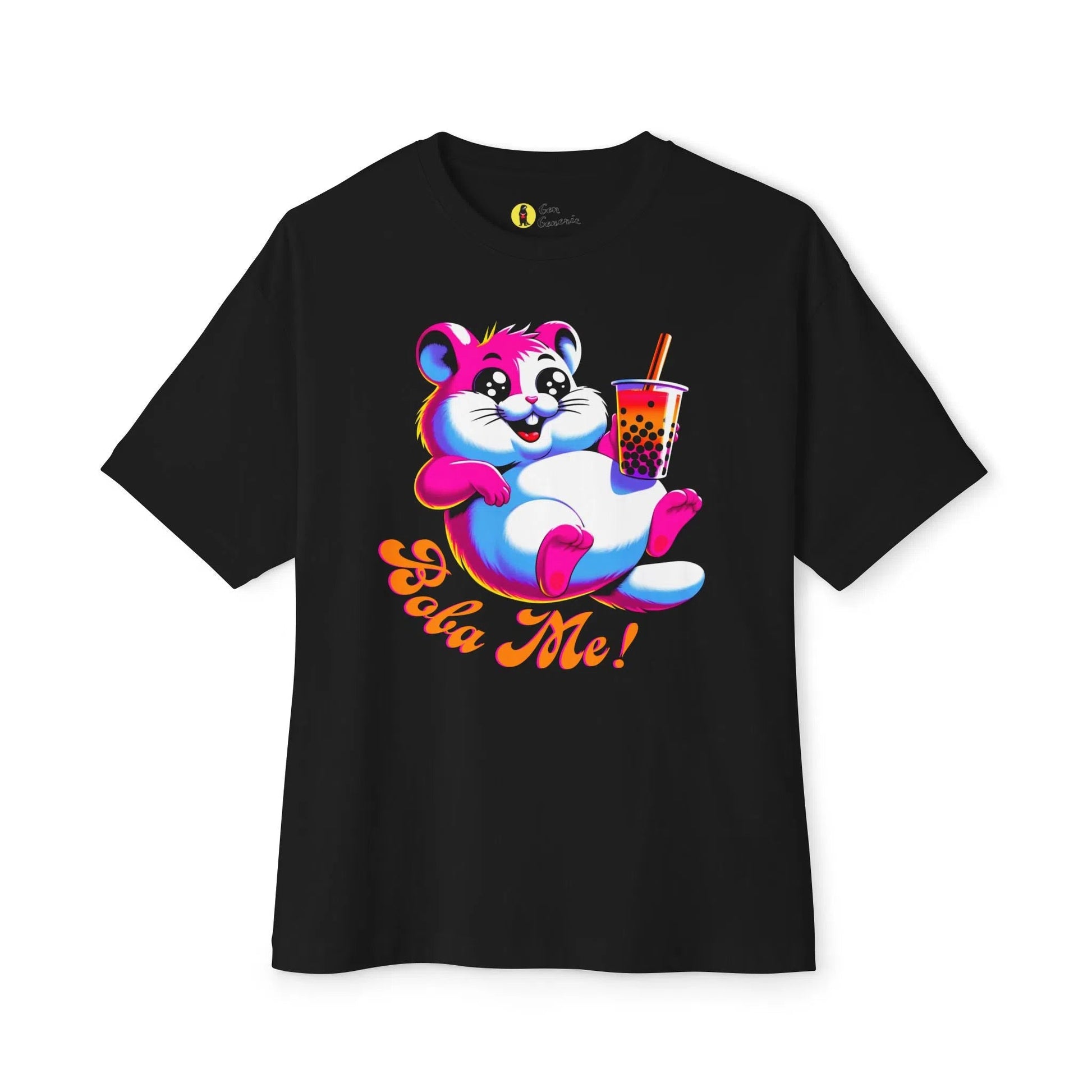 "Boba Me" Loose Fit Boxy Tee