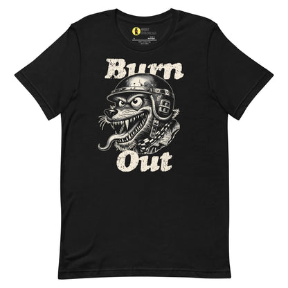 Burn Out Classic Fit Graphic Tee