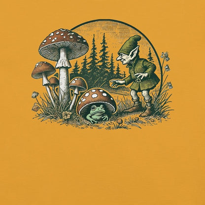 Goblin in a Garden Graphic Tee