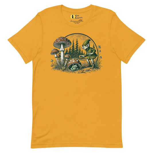 Goblin in a Garden Graphic Tee