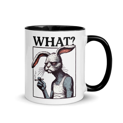 “Hung-Over Hare” 11 Ounce Two Tone Ceramic Mug