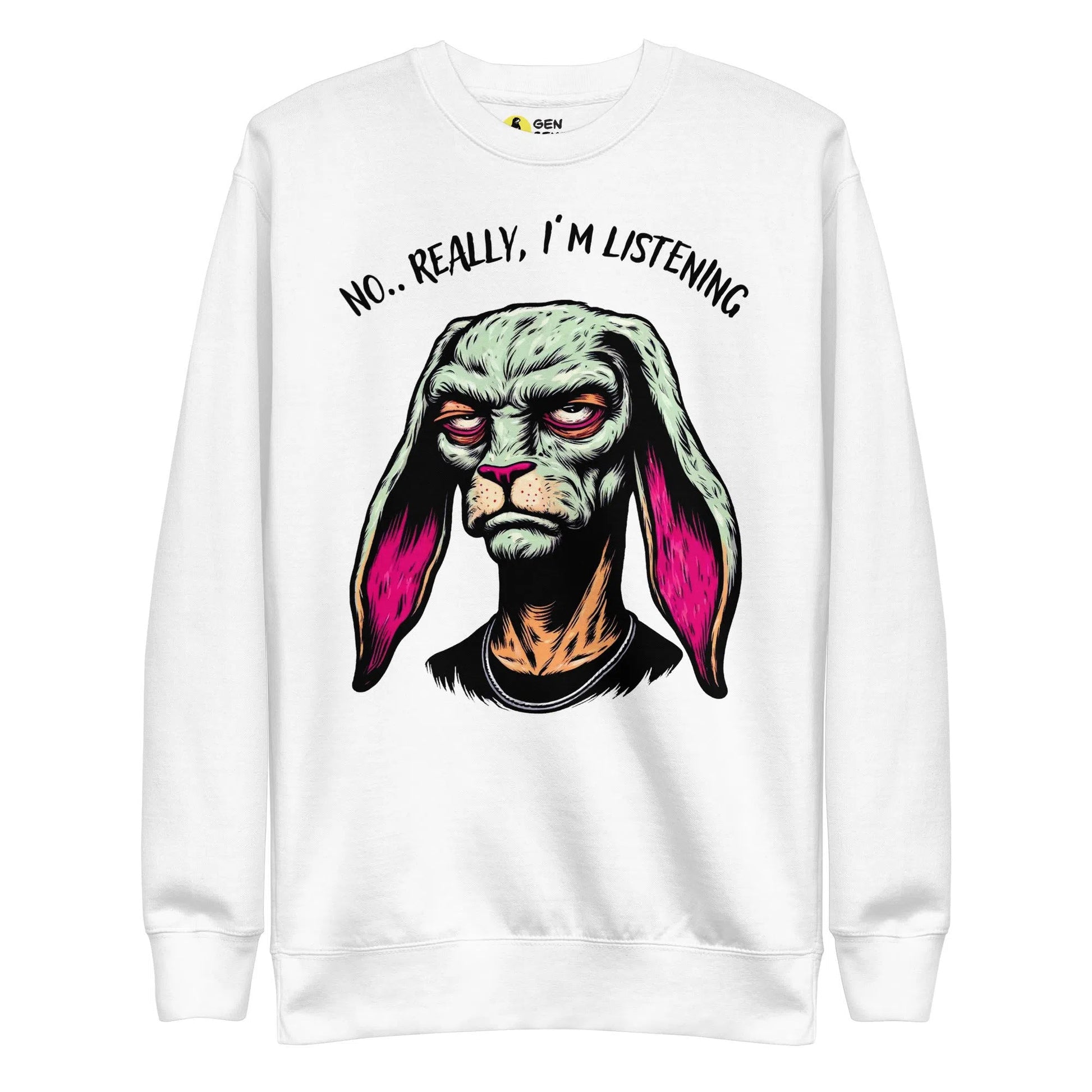 "Hungover Hare" Classic Fit Graphic Sweatshirt