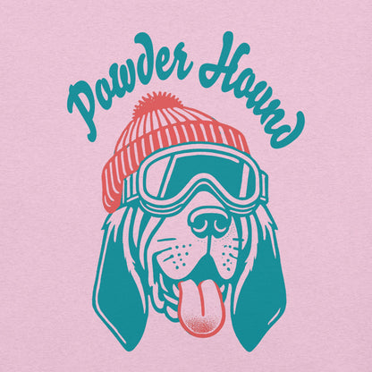 "Powder Hound" Classic Fit Graphic Tee