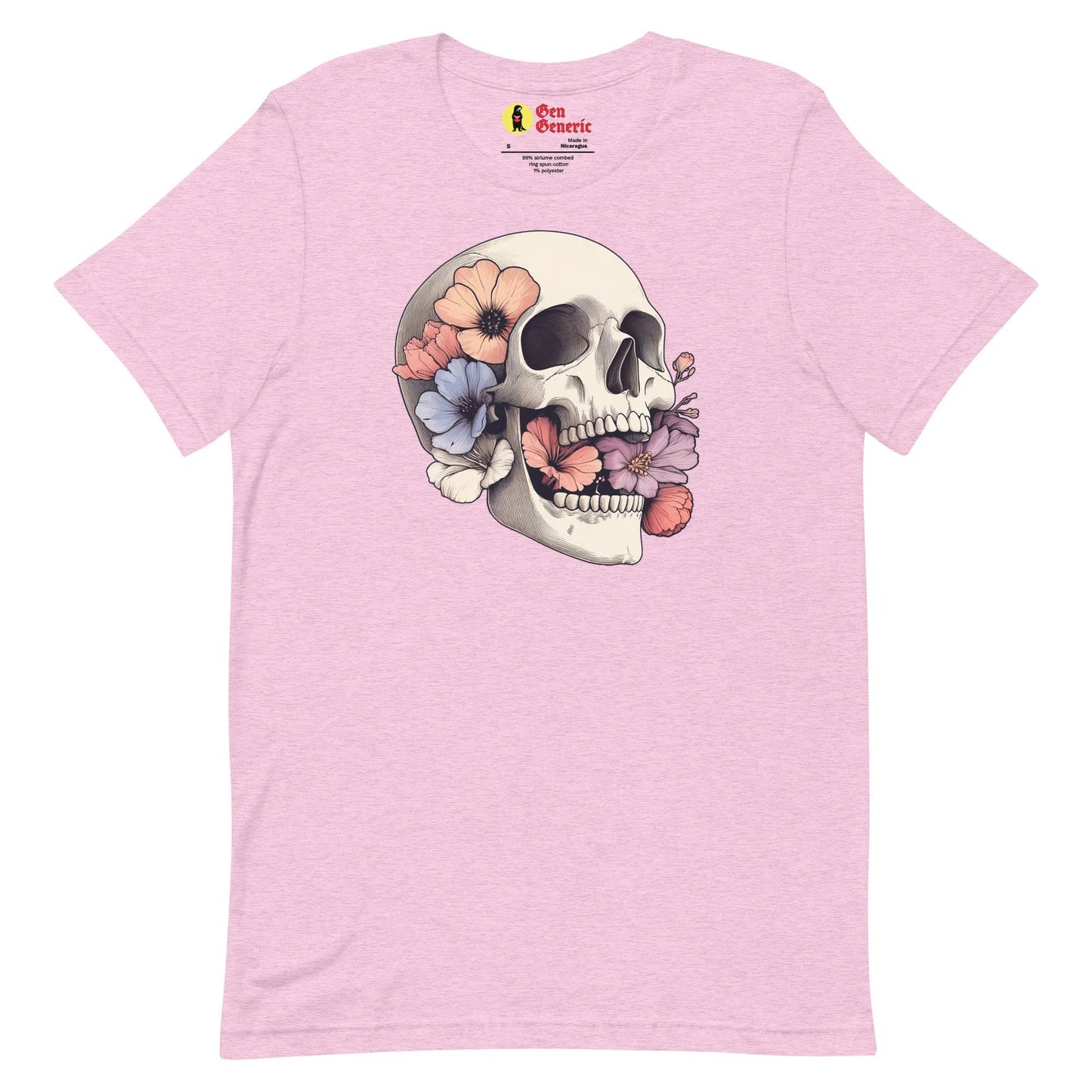 Pretty Skull Classic Fit Graphic Tee