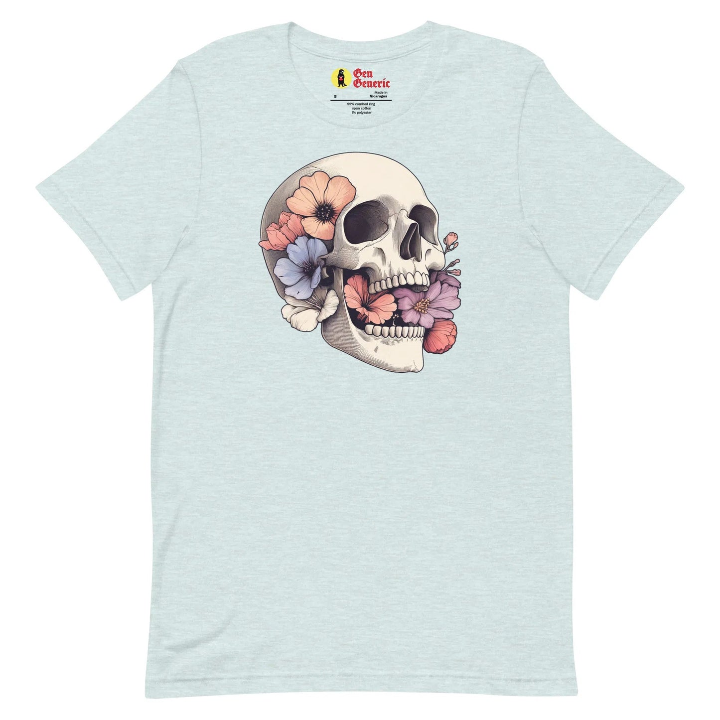 Pretty Skull Classic Fit Graphic Tee