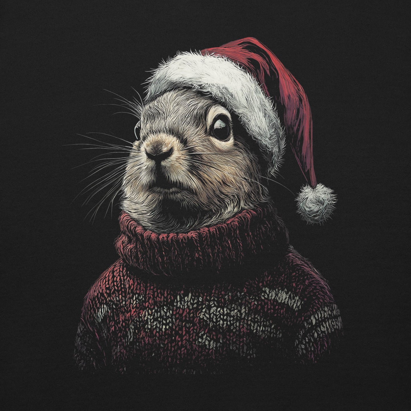 "Seasonal Squirrel" Classic Fit Sweatshirt