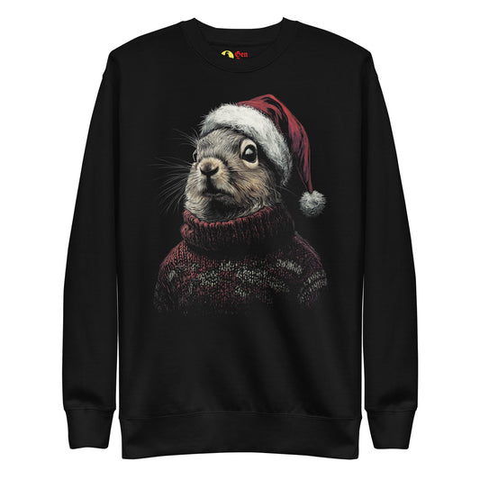 "Seasonal Squirrel" Classic Fit Sweatshirt