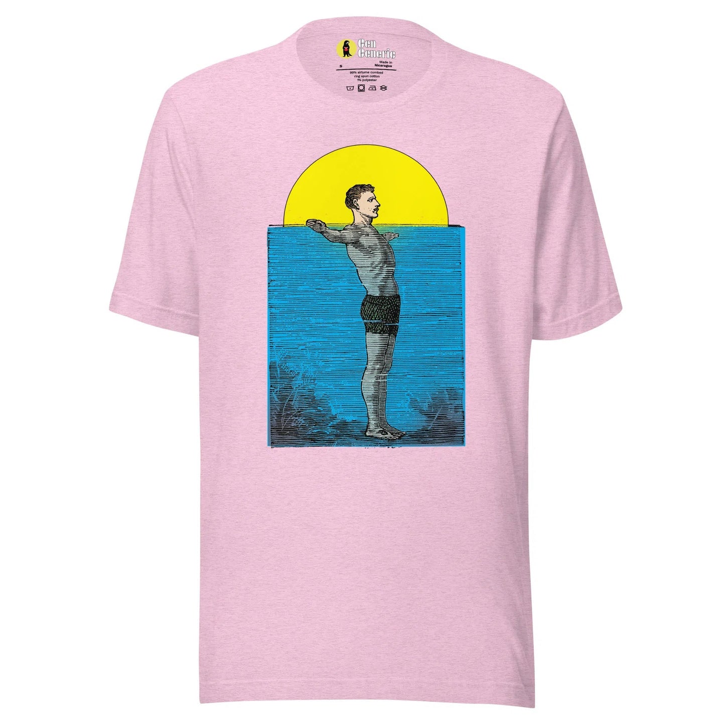 The Swimmer Graphic Classic Fit Graphic Tee