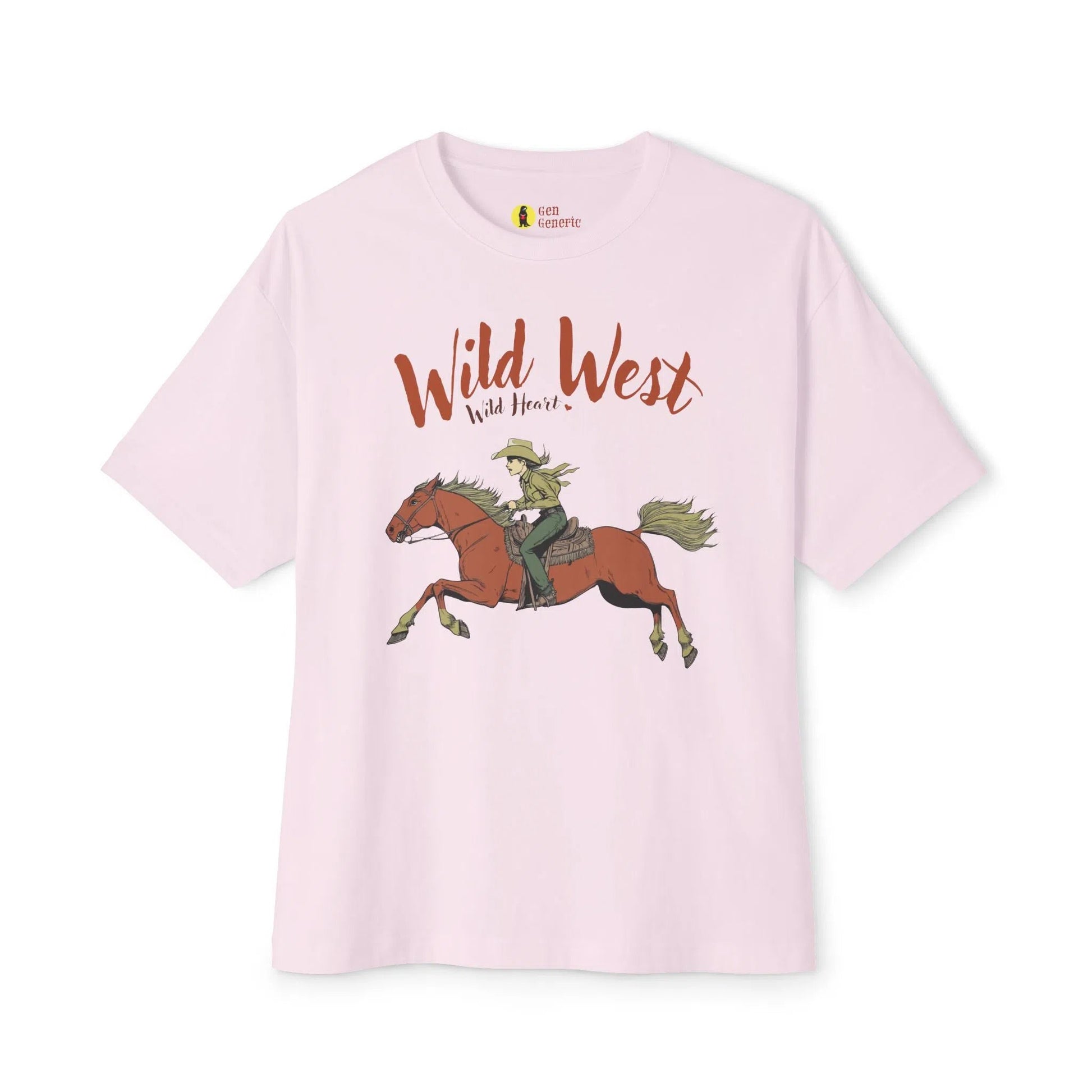 "Wild West" Loose Fit Boxy Tee