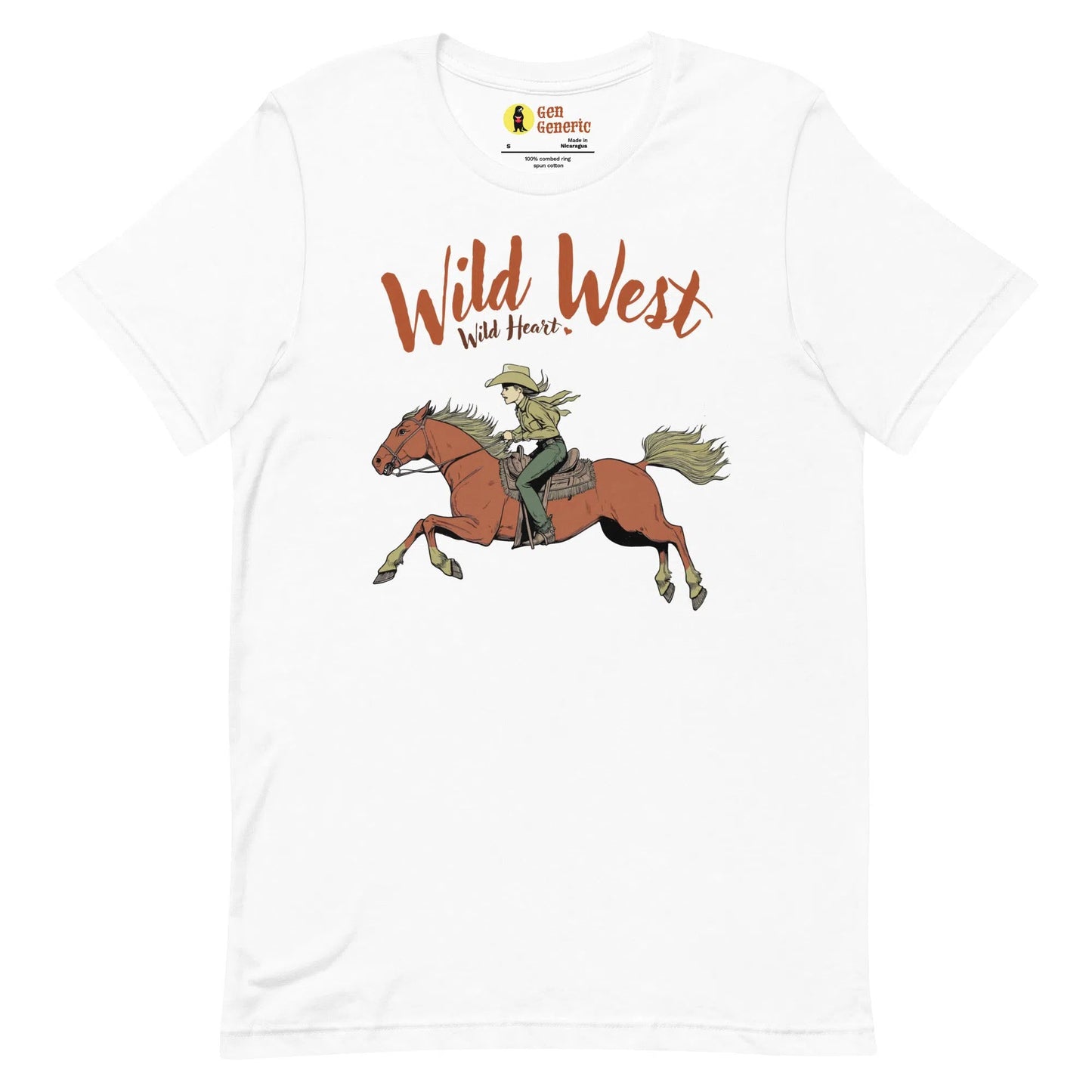 Wild West, Wild Heart Classic Fit Graphic Tee